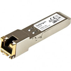 Startech.Com Cisco GLC-T Compatible SFP Module - 1000BASE-T - 1GE Gigabit Ethernet SFP SFP to RJ45 Cat6/Cat5e Transceiver - 100m - Cisco GLC-T Compatible SFP - 1000BASE-T 1 Gbps - 1GbE Module - 1GE Gigabit Ethernet SFP Copper Transceiver - 100m (328ft) - 