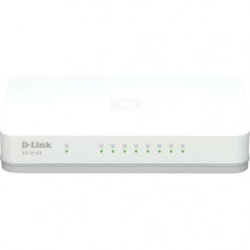 D-Link GO-SW-8G 8-Port Gigabit Unmanaged Desktop Switch - 8 Ports - 2 Layer Supported - Desktop - 3 Year Limited Warranty - CEC, ENERGY STAR, MEPS, RoHS, TAA, WEEE Compliance-EEE Compliance GO-SW-8G