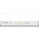 D-Link GO-SW-8G 8-Port Gigabit Unmanaged Desktop Switch - 8 Ports - 2 Layer Supported - Desktop - 3 Year Limited Warranty - CEC, ENERGY STAR, MEPS, RoHS, TAA, WEEE Compliance-EEE Compliance GO-SW-8G