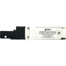 Enet Components Dell/Force 10 Compatible GP-QSFP-40GE-1SR - Functionally Identical 40GBASE-SR4 QSFP+ 850nm 300m DOM Enabled MPO/MTP Connector - Programmed, Tested, and Supported in the USA, Lifetime Warranty" GP-QSFP-40GE-1SR-ENC