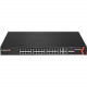 Edimax Long Range 24-Port Gigabit PoE+ Web Smart Switch with 4 RJ45/SFP Combo Ports - 24 Ports - Manageable - 2 Layer Supported - Modular - Twisted Pair, Optical Fiber - 1U High - Rack-mountable GS-5424PLC