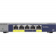 Netgear ProSafe GS105PE Ethernet Switch - 5 Ports - Manageable - 2 Layer Supported - PoE Ports - Desktop - Lifetime Limited Warranty-None Listed Compliance GS105PE-10000S