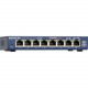Netgear ProSafe GS108 Ethernet Switch - 8 Ports - 2 Layer Supported - Desktop, Wall Mountable - Lifetime Limited Warranty - CEC, REACH Compliance-None Listed Compliance GS108-400NAS