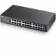 Zyxel 24-Port GbE Unmanaged Switch - 2 Layer Supported - Desktop - 2 Year Limited Warranty - EU RoHS, RoHS, WEEE Compliance GS1100-24E
