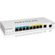 Netgear GS110TUP Ethernet Switch - 10 Ports - Manageable - 4 Layer Supported - Modular - Twisted Pair, Optical Fiber - Rack-mountable, Wall Mountable, Desktop, Ceiling Mount - Lifetime Limited Warranty GS110TUP-100NAS