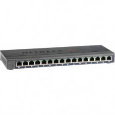 Netgear ProSafe Plus GS116E Ethernet Switch - 16 Ports - 2 Layer Supported - Wall Mountable - Lifetime Limited Warranty-None Listed Compliance GS116E-200NAS