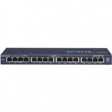 Netgear ProSafe GS116 16-port Gigabit Ethernet Switch - 16 x 10/100/1000Base-T-ENERGY STAR; RoHS Compliance GS116NA