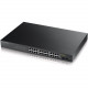 Zyxel GS1900-24HP Fanless 24 Port GbE 170w PoE+ L2 Web Managed Rackmountable Switch - 24 Ports - Web Managed - 24 x POE+ - 2 x Expansion Slots - 10/100/1000Base-T - Desktop, Rack-mountable - RoHS Compliance-EEE Compliance GS1900-24HP