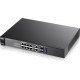 Zyxel 8-port GbE L2 PoE Switch - 8 Network, 2 Expansion Slot - Manageable - Twisted Pair, Optical Fiber - 2 Layer Supported - 1U High - Desktop, Rack-mountable - Lifetime Limited Warranty GS2210-8HP