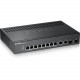 Zyxel 8-port GbE L2 Switch with GbE Uplink - 8 Ports - Manageable - 4 Layer Supported - Modular - Twisted Pair, Optical Fiber - Rack-mountable, Wall Mountable - Lifetime Limited Warranty GS2220-10