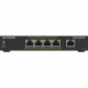 Netgear GS305EPP Ethernet Switch - 5 Ports - Manageable - 2 Layer Supported - 120 W PoE Budget - Twisted Pair - PoE Ports - Desktop, Wall Mountable - 5 Year Limited Warranty GS305EPP-100NAS