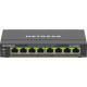 Netgear 8-Port Gigabit Ethernet PoE+ Smart Managed Plus Switch - 8 Ports - Manageable - 2 Layer Supported - 62 W PoE Budget - Twisted Pair - PoE Ports - Wall Mountable, Desktop, Rack-mountable - 5 Year Limited Warranty GS308EP-100NAS