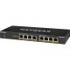 Netgear GS308PP Ethernet Switch - 8 Ports - 2 Layer Supported - Twisted Pair - Desktop, Wall Mountable, Rack-mountable - 3 Year Limited Warranty GS308PP-100NAS