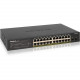 Netgear S350 GS324TP Ethernet Switch - 24 Ports - Manageable - 4 Layer Supported - Modular - Twisted Pair, Optical Fiber - Rack-mountable, Wall Mountable, Desktop, Under Table - 5 Year Limited Warranty GS324TP-100NAS