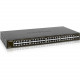 Netgear S350 GS348T Ethernet Switch - 48 Ports - Manageable - 4 Layer Supported - Modular - Twisted Pair, Optical Fiber - Rack-mountable, Wall Mountable, Desktop, Under Table - 5 Year Limited Warranty GS348T-100NAS