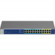 Netgear GS524UP Ethernet Switch - 24 Ports - 2 Layer Supported - 480 W PoE Budget - Twisted Pair - PoE Ports - Desktop, Rack-mountable - Lifetime Limited Warranty GS524UP-100NAS