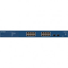 Netgear ProSafe GS716Tv3 Ethernet Switch - 16 Ports - Manageable - 2 Layer Supported - 1U High - Rack-mountable, Desktop - Lifetime Limited Warranty GS716T-300NAS