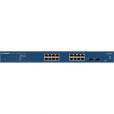 Netgear ProSafe GS716Tv3 Ethernet Switch - 16 Ports - Manageable - 2 Layer Supported - 1U High - Rack-mountable, Desktop - Lifetime Limited Warranty GS716T-300NAS