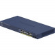 Netgear GS716TPP Ethernet Switch - 16 Ports - Manageable - 4 Layer Supported - Modular - 300 W PoE Budget - Twisted Pair, Optical Fiber - PoE Ports - Rack-mountable, Desktop - Lifetime Limited Warranty GS716TPP-100NAS