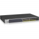 Netgear ProSafe GS728TPP Ethernet Switch - 24 Ports - Manageable - 2 Layer Supported - Modular - Twisted Pair, Optical Fiber - Rack-mountable - Lifetime Limited Warranty GS728TPP-200NAS