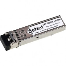 Enet Components Harmonic Compatible GSF9142-47 - Functionally Identical 1000BASE-CWDM SFP 1470nm 80km Duplex LC Connector - Programmed, Tested, and Supported in the USA, Lifetime Warranty" GSF9142-47-ENC
