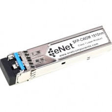 Enet Components Harmonic Compatible GSF9142-51 - Functionally Identical 1000BASE-CWDM SFP 1510nm 80km Duplex LC Connector - Programmed, Tested, and Supported in the USA, Lifetime Warranty" GSF9142-51-ENC