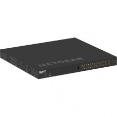 Netgear M4250-26G4F-PoE++ AV Line Managed Switch - 24 Ports - Manageable - 3 Layer Supported - Modular - 4 SFP Slots - 48.80 W Power Consumption - 1440 W PoE Budget - Optical Fiber, Twisted Pair - PoE Ports - 1U High - Rack-mountable, Table Top - Lifetime