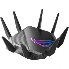 Asus ROG Rapture GT-AXE11000 IEEE 802.11ax Ethernet Wireless Router - 2.40 GHz ISM Band - 5 GHz UNII Band - 8 x Antenna(8 x External) - 1.34 GB/s Wireless Speed - USB - 2.5 Gigabit Ethernet - VPN Supported - Desktop GT-AXE11000