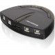 IOGEAR GUB431 4-Port USB 2.0 Automatic Printer Switch - 4 x USB - RoHS Compliance GUB431