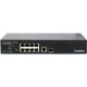 GeoVision GV-POE0801 8-Port 802.3at Web Management PoE Switch - 8 Ports - Manageable - 2 Layer Supported - Twisted Pair - PoE Ports - Desktop, Rack-mountable, Under Table GV-POE0801