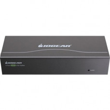 IOGEAR GVS144TX Video Extender - 1 Input Device - 5 Output Device - 900 ft Range - 4 x Network (RJ-45) - 1 x VGA In - 1 x VGA Out - WUXGA - 1920 x 1200 - Twisted Pair - Category 6 - Rack-mountable - RoHS, TAA, WEEE Compliance GVS144TX