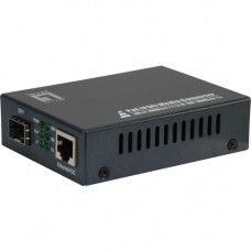 Cp Technologies LevelOne GVT-2012 Transceiver/Media Converter - 1 x Network (RJ-45) - 1x PoE (RJ-45) Ports - Gigabit Ethernet - 10/100/1000Base-T, 1000Base-SX/LX - 1 x Expansion Slots - SFP (mini-GBIC) - 1 x SFP Slots - Wall Mountable, External GVT-2012