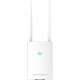 Grandstream GWN7605LR IEEE 802.11ac 1.27 Gbit/s Wireless Access Point - 2.40 GHz, 5 GHz - MIMO Technology - 2 x Network (RJ-45) - Gigabit Ethernet - Wall Mountable GWN7605LR