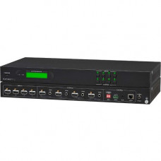 Kanexpro Ultra-Fast 4x4 HDMI 2.0 Matrix Switcher with 4K/60Hz - 4096 x 2160 - 4K - 4 x 4 - 4 x HDMI Out HDMX44-18G