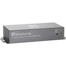 Cp Technologies LevelOne HVE-9004 Video Extender - 4 Input DeviceNetwork (RJ-45)HDMI In - Twisted Pair - Category 5 HVE-9004