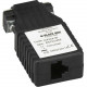 Black Box Async RS-232 to RS-485 Interface Converter, DB9 Male to RJ-45 - External - TAA Compliance IC624A-M