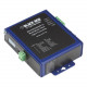 Black Box Industrial Opto-Isolated Serial to Fiber Multimode ST Converter - 1 x ST Ports - Rail-mountable - TAA Compliance ICD115A
