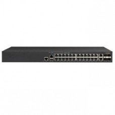 Ruckus ICX 7150-24P - Switch - L3 - managed - 24 x 10/100/1000 (PoE+) + 2 x 10/100/1000 (uplink) + 4 x Gigabit SFP - front and side to back - rack-mountable - PoE+ (370 W) ICX7150-24P-4X1G