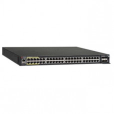 Ruckus ICX 7450-48P - Switch - L3 - managed - 40 x 10/100/1000 (PoE+) + 8 x 10/100/1000 (PoH) - front to back airflow - rack-mountable - PoH - TAA Compliance ICX7450-48P-E