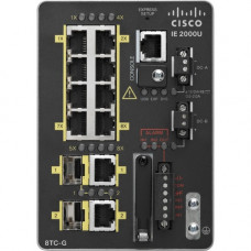 Cisco IE-2000U-8TC-G Layer 3 Switch - 8 Ports - Manageable - Refurbished - 3 Layer Supported - Modular - Twisted Pair, Optical Fiber - Rail-mountable IE-2000U-8TC-G-RF