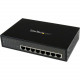Startech.Com 8 Port Unmanaged Industrial Gigabit Power over Ethernet Switch - 802.3af/at PoE+ Switch - Wall Mountable - Connect power and Gigabit Ethernet data to 8 PoE-enabled devices; with 30W per-port output - 8 Port Unmanaged Industrial Gigabit Power 