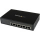 Startech.Com 8 Port Unmanaged Industrial Gigabit Power over Ethernet Switch - 802.3af/at PoE+ Switch - Wall Mountable - Connect power and Gigabit Ethernet data to 8 PoE-enabled devices; with 30W per-port output - 8 Port Unmanaged Industrial Gigabit Power 