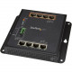 Startech.Com 8 Port POE Managed Ethernet Switch - 30W per PoE+ port - Industrial - Wall Mount - Managed Network Switch - 8 Ports - Manageable - 2 Layer Supported - Twisted Pair - Wall Mountable, Rail-mountable, Magnetic Mount - 2 Year Limited Warranty - T