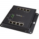 Startech.Com 8 Port Gigabit Ethernet Switch - L2 Managed - Industrial 8 Port Gigabit Ethernet Switch expands network with 8x RJ45 ports - Rugged IP30 industrial managed Ethernet switch design with metal housing - Layer 2 Ethernet switch extended temperatu