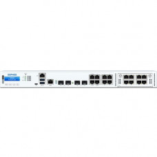 Sophos XGS 3100 Network Security/Firewall Appliance - 8 Port - 10/100/1000Base-T, 10GBase-X - 10 Gigabit Ethernet - 8 x RJ-45 - 5 Total Expansion Slots - 5 Year Xstream Protection - 1U - Rack-mountable, Rail-mountable IG3A5CSUS
