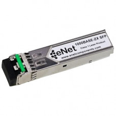 Enet Components Compatible J4860C - Functionally Identical 1000BASE-ZX SFP - Procurve 1550nm Duplex LC Connector - Programmed, Tested, and Supported in the USA, Lifetime Warranty" - RoHS Compliance J4860C-ENC