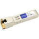 AddOn J8177B Compatible TAA Compliant 10/100/1000Base-TX SFP Transceiver (Copper, 100m, RJ-45) - 100% compatible and guaranteed to work - TAA Compliance J8177B-AOT