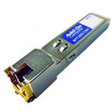 AddOn J8177C Compatible TAA Compliant 10/100/1000Base-TX SFP Transceiver (Copper, 100m, RJ-45) - 100% compatible and guaranteed to work - TAA Compliance J8177C-AOT