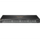 HPE Aruba 2530-48G Switch - 48 Ports - Manageable - 2 Layer Supported - Modular - 4 SFP Slots - Optical Fiber, Twisted Pair - 1U High - Rack-mountable, Surface Mount, Wall Mountable J9775A#AC3
