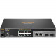 HPE Aruba 2530-8-PoE+ Switch - 8 Ports - Manageable - 2 Layer Supported - Modular - 2 SFP Slots - Optical Fiber, Twisted Pair - 1U High - Rack-mountable, Surface Mount, Wall Mountable J9780A#AC3